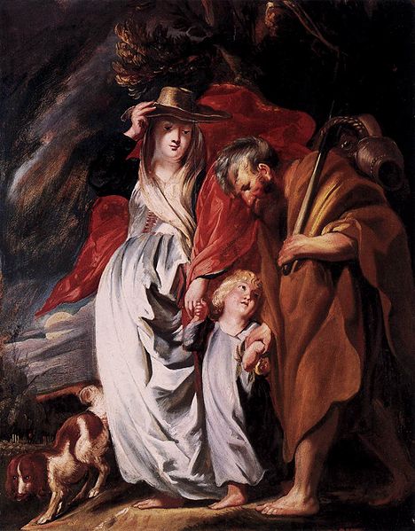 Jacob Jordaens Return of the Holy Family from Egypt